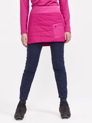 Zdjęcie produktu Craft Spódnica pikowana "Core Nordic" w kolorze różowym rozmiar: XL