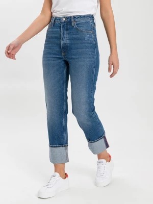 Zdjęcie produktu Cross Jeans Dżinsy "Brooke 010" - Regular fit - w kolorze niebieskim rozmiar: W25