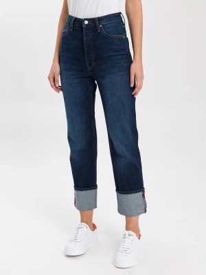 Zdjęcie produktu Cross Jeans Dżinsy "Brooke 011" - Straight fit - w kolorze granatowym rozmiar: W30