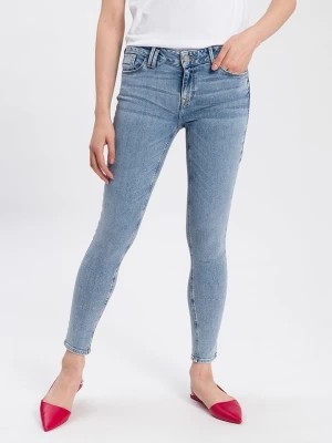 Zdjęcie produktu Cross Jeans Dżinsy - Skinny fit - w kolorze błękitnym rozmiar: W31