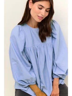 Zdjęcie produktu CULTURE Bluzka "Brisa" w kolorze błękitnym rozmiar: M