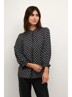 Zdjęcie produktu CULTURE Bluzka "Chaina" w kolorze czarno-białym rozmiar: S