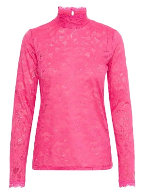 Zdjęcie produktu CULTURE Koszulka w kolorze różowym rozmiar: M