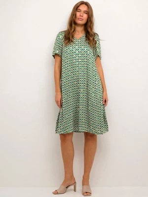 Zdjęcie produktu CULTURE Sukienka "Malin" w kolorze jasnozielonym rozmiar: S