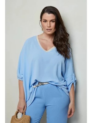 Zdjęcie produktu Curvy Lady Bluzka w kolorze błękitnym rozmiar: 48/50