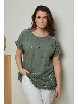 Zdjęcie produktu Curvy Lady Koszulka w kolorze khaki rozmiar: 44/46