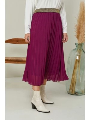 Zdjęcie produktu Curvy Lady Spódnica w kolorze jagodowym rozmiar: 48/50