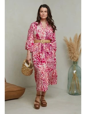 Zdjęcie produktu Curvy Lady Sukienka w kolorze różowym rozmiar: 40/42