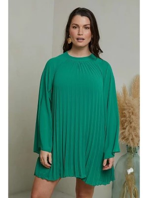 Zdjęcie produktu Curvy Lady Sukienka w kolorze zielonym rozmiar: 40/42