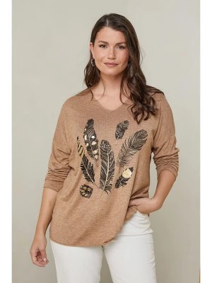 Zdjęcie produktu Curvy Lady Sweter w kolorze karmelowym rozmiar: 48/50