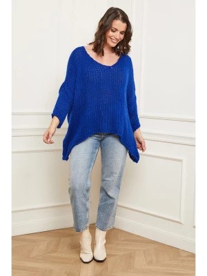 Zdjęcie produktu Curvy Lady Sweter w kolorze niebieskim rozmiar: 48/50