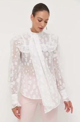 Zdjęcie produktu Custommade bluzka damska kolor biały wzorzysta