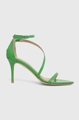 Zdjęcie produktu Custommade sandały skórzane Amy Patent kolor zielony 000200098
