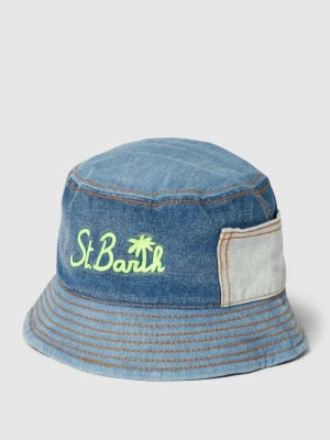 Zdjęcie produktu Czapka typu bucket hat z imitacji denimu model ‘JAMES’ MC2 Saint Barth