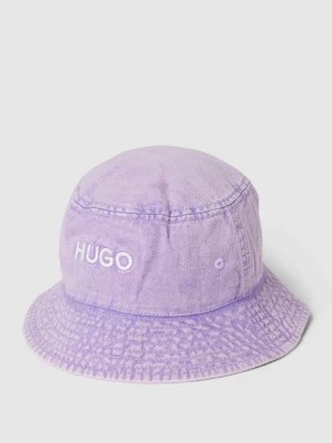 Zdjęcie produktu Czapka typu bucket hat z naszywką z logo model ‘Carol’ HUGO