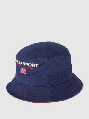 Zdjęcie produktu Czapka typu bucket hat z wyhaftowanym logo Polo Sport