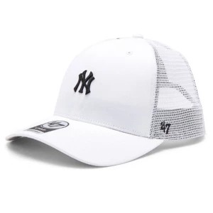 Zdjęcie produktu Czapka z daszkiem 47 Brand MLB New York Yankees Base Runner Mesh '47 MVP B-BRNMS17CTP-WHA Biały