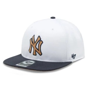 Zdjęcie produktu Czapka z daszkiem 47 Brand MLB New York Yankees Corkscrew 47 CAPTAIN B-CORKS17WBP-WH Biały