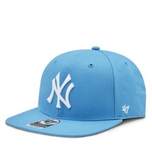 Zdjęcie produktu Czapka z daszkiem 47 Brand Mlb New York Yankees Sure Shot '47 Captain B-SRS17WBP-GB Glacier Blue