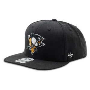 Zdjęcie produktu Czapka z daszkiem 47 Brand NHL Pittsburgh Penguins No Shot '47 CAPTAIN H-NSHOT15WBP-BK Black