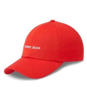 Zdjęcie produktu Czapka z daszkiem Tommy Jeans Tjw Linear Logo Cap AW0AW15845 Medium Red XLD