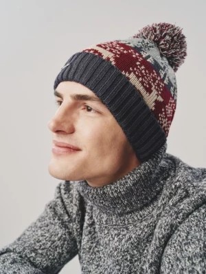 Zdjęcie produktu Czapka zimowa męska w norweski wzór OCHNIK