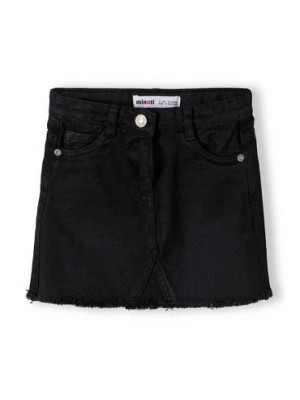 Zdjęcie produktu Czarna spódniczka jeansowa krótka niemowlęca Minoti