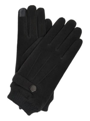 Zdjęcie produktu Czarne ocieplane rękawiczki męskie OCHNIK