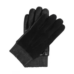 Zdjęcie produktu Czarne rękawiczki męskie Kazar