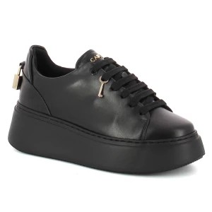 Zdjęcie produktu Czarne sneakersy na platformie CARINII B9580-E50-000-000-F69