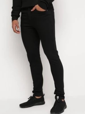 Zdjęcie produktu Czarne Spodnie Klasyczne z Regularnym Stanem Cizunna