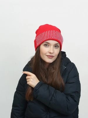 Zdjęcie produktu Czerwona damska czapka Shelvt