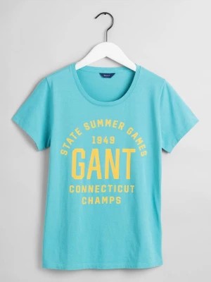 Zdjęcie produktu Damska koszulka GANT - niebieska