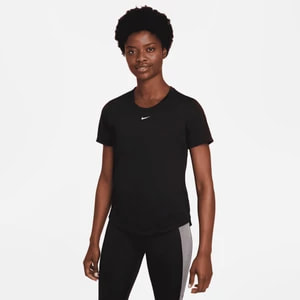 Zdjęcie produktu Damska koszulka z krótkim rękawem o standardowym kroju Nike Dri-FIT One - Czerń