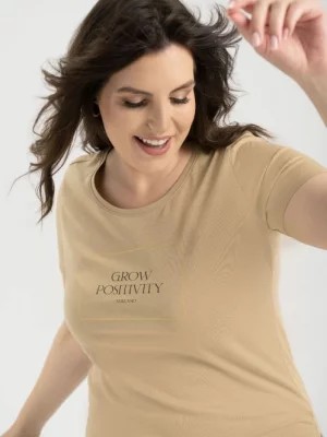 Zdjęcie produktu Damska koszulka z nadrukiem T-POSITY Volcano