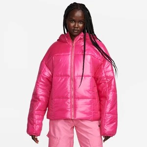 Zdjęcie produktu Damska kurtka o luźnym kroju Therma-FIT Nike Sportswear Classic Puffer Shine - Różowy