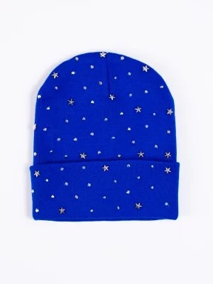 Zdjęcie produktu Damska niebieska czapka zimowa Shelvt