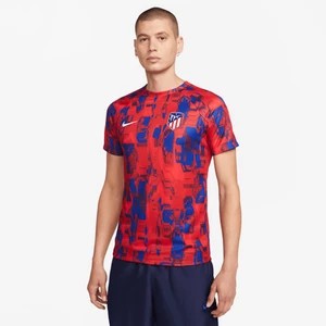 Zdjęcie produktu Damska przedmeczowa koszulka piłkarska Nike Dri-FIT Atlético Madryt Academy Pro - Czerwony