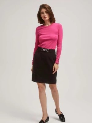 Zdjęcie produktu Damska spódnica krótka czarna Moodo