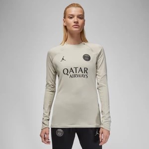 Zdjęcie produktu Damska treningowa koszulka piłkarska z półokrągłym dekoltem Jordan Dri-FIT Paris Saint-Germain Strike (wersja trzecia) - Brązowy