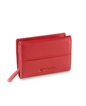 Zdjęcie produktu Damski portfel Valentini Milford 263 czerwony