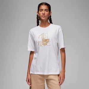 Zdjęcie produktu Damski T-shirt z nadrukiem Jordan - Biel