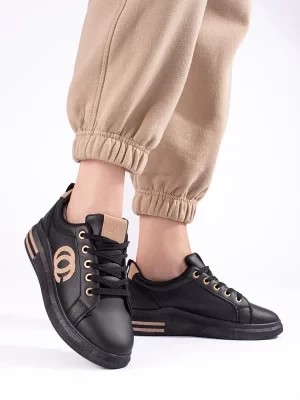 Zdjęcie produktu Damskie buty sportowe czarne Shelvt