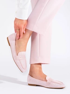 Zdjęcie produktu Damskie eleganckie mokasyny różowe Shelovet Merg