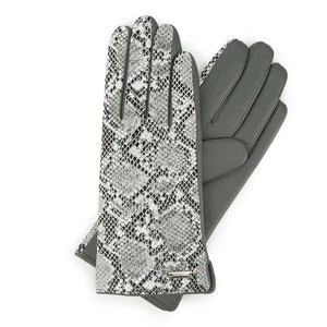 Zdjęcie produktu Damskie rękawiczki ze skóry z wężowym motywem Wittchen