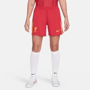 Zdjęcie produktu Damskie spodenki piłkarskie Nike Dri-FIT Liverpool F.C. Stadium 2023/24 (wersja domowa) – replika - Czerwony