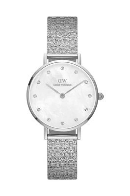 Zdjęcie produktu Daniel Wellington zegarek Petite 28 Lumine damski kolor srebrny