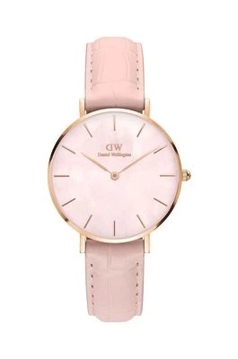 Zdjęcie produktu Daniel Wellington zegarek Petite 32 Rouge damski kolor różowy