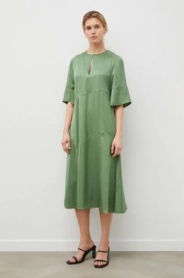 Zdjęcie produktu Day Birger et Mikkelsen sukienka kolor zielony midi prosta