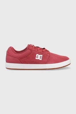 Zdjęcie produktu DC buty zamszowe kolor czerwony